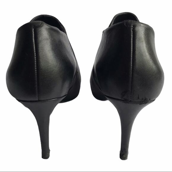 Cole Haan Maxfield Ankle Booties Heels Leather Chelsea Boots Shooties Size 9B - Picture 3 of 14